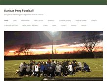 Tablet Screenshot of kansasprepfootball.com